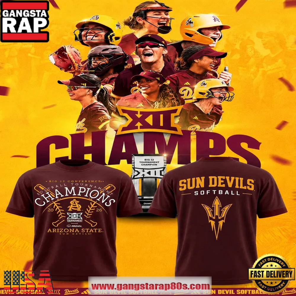 The Champions Arizona State Sun Devils softball 2026 T-Shirt