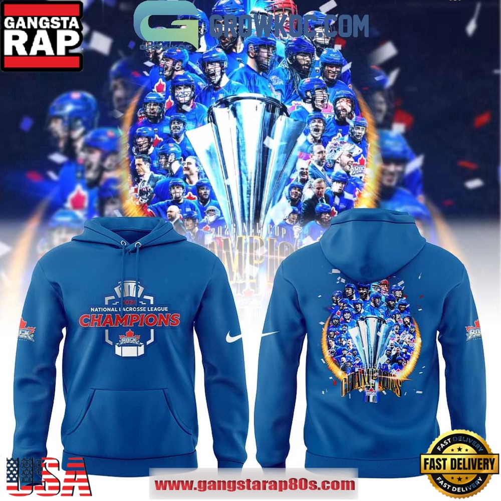 Toronto Rock 2026 NLL Champions Limited Edition Hoodie