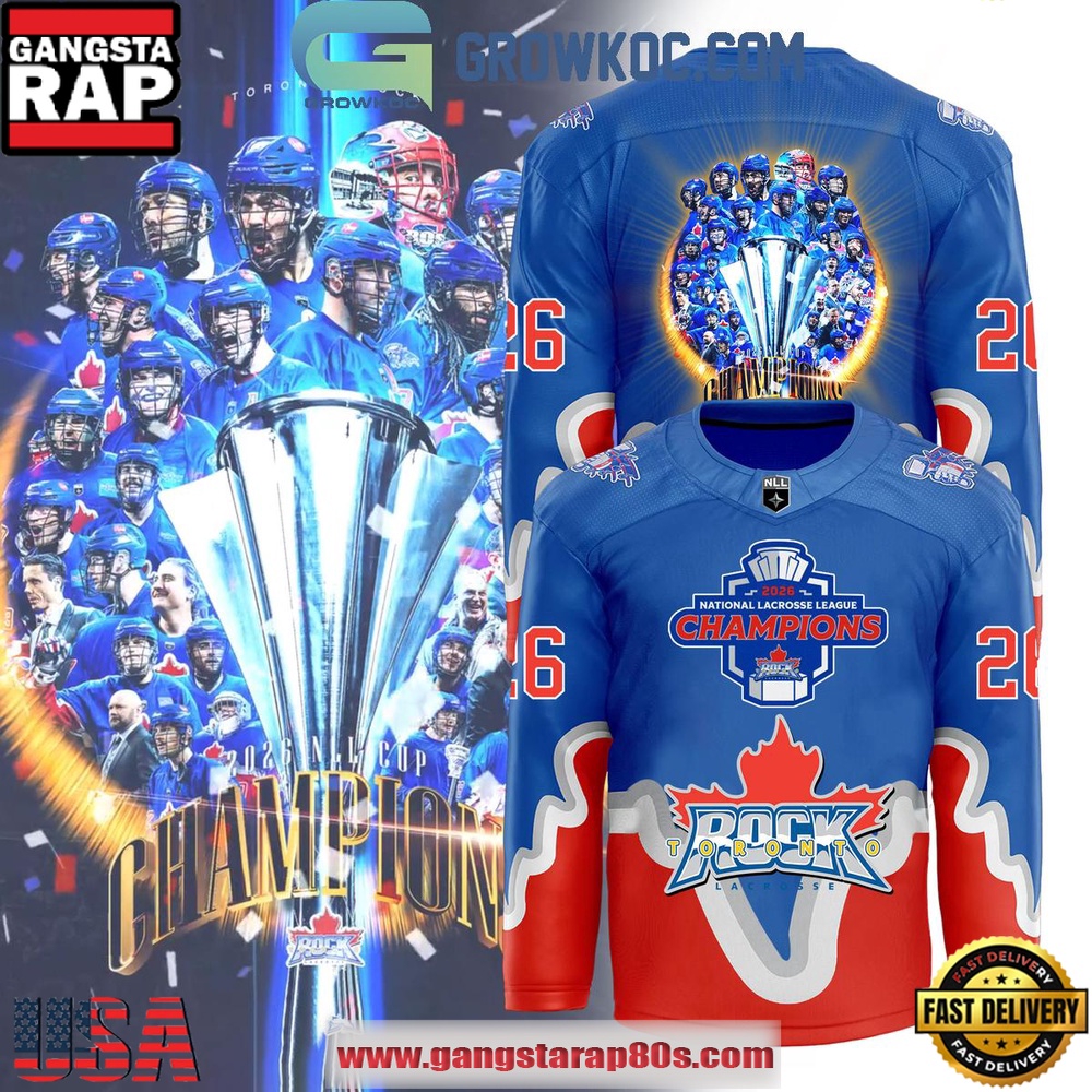 Toronto Rock 2026 NLL Champions Special Hockey Jersey