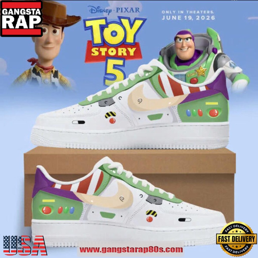 Toy Story 5 The Movies 2026 Buzz Lightyear Air Force 1 Sneakers Shoes Toy Story 5 The Movies 2026 Buzz Lightyear Air Force 1 Sneakers Shoes
