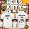 Vegas Golden Knights x Hello Kitty Night 2026 Limited Edition White Hoodie