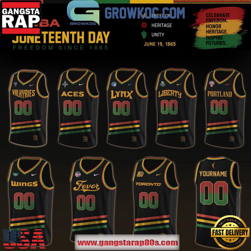 WNBA All Team x Junteeth Day 2026 Custom Basketball Jersey