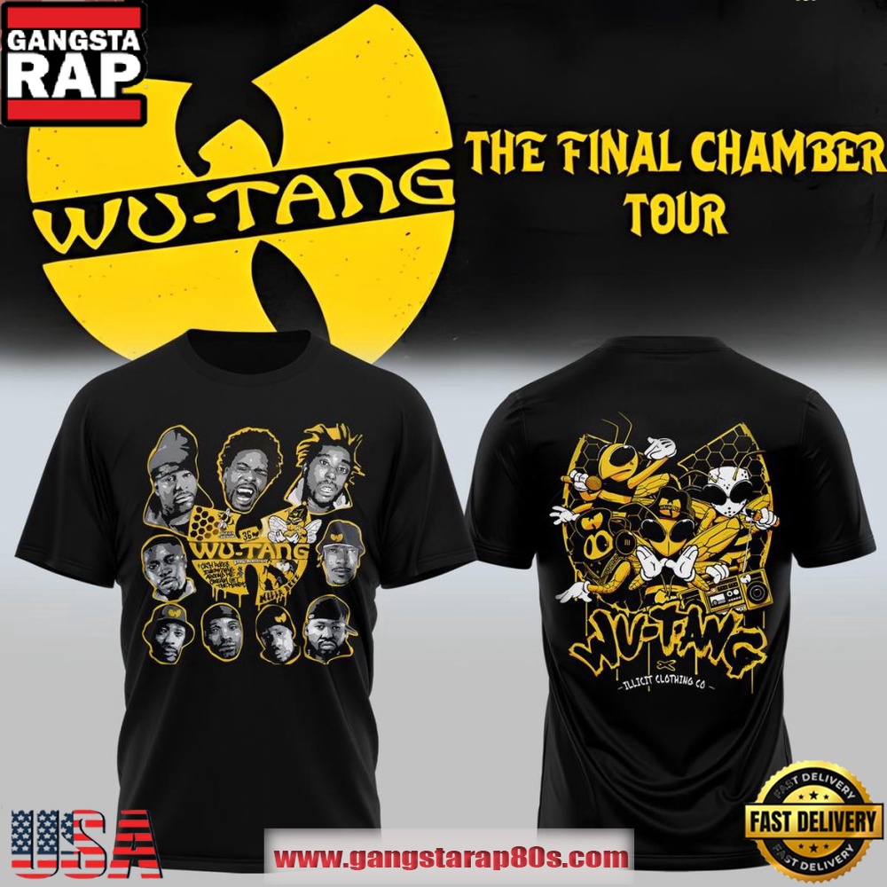 Wu-Tang Clan The Final Chamber Tour 2026 Limited Edition T Shirt