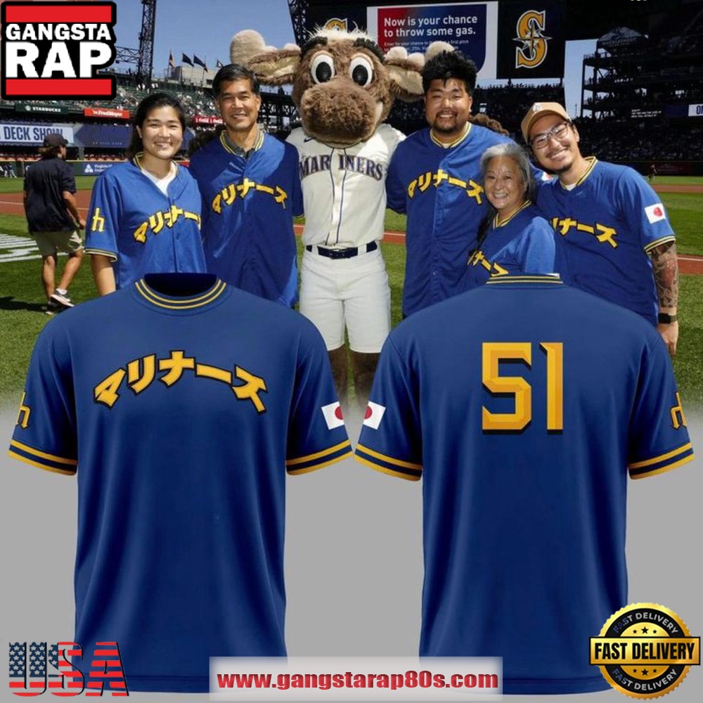 2026 Seattle Mariners Celebration Japanese Heritage T Shirt