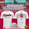 Alabama Crimson Tide 2026 Baseball x EvoShield Omaha College World Series T Shirt