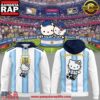 Argentina National Soccer FIFA World Cup 2026 Hello Kitty Collaboration Hoodie 2 Argentina National Soccer FIFA World Cup 2026 Hello Kitty Collaboration Hoodie