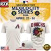 Arizona Diamondbacks 2026 MLB Mexico City Series All Over Print T Shirt