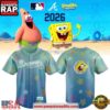 Atlanta Braves x Spongebob Night 2026 Special Edition Baseball Jersey 2 Atlanta Braves x Spongebob Night 2026 Special Edition Baseball Jersey