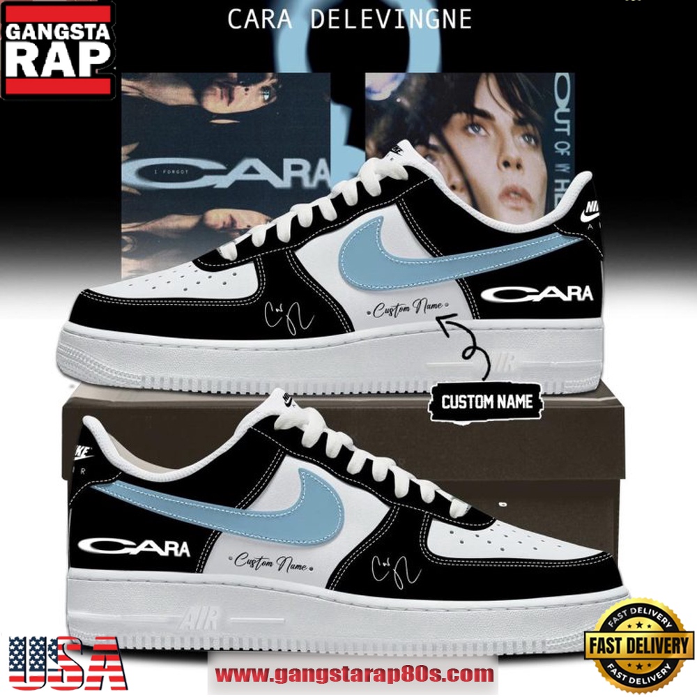 Cara Delevingne 2026 Out Of My Head Custom Nike Air Force 1 Fashions Shoes