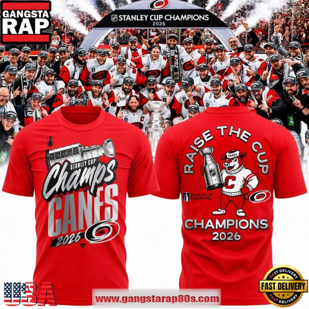 Carolina Hurricanes Big & Tall Locker Room 2026 Stanley Cup Champions Red T Shirt Carolina Hurricanes Big & Tall Locker Room 2026 Stanley Cup Champions Red T Shirt