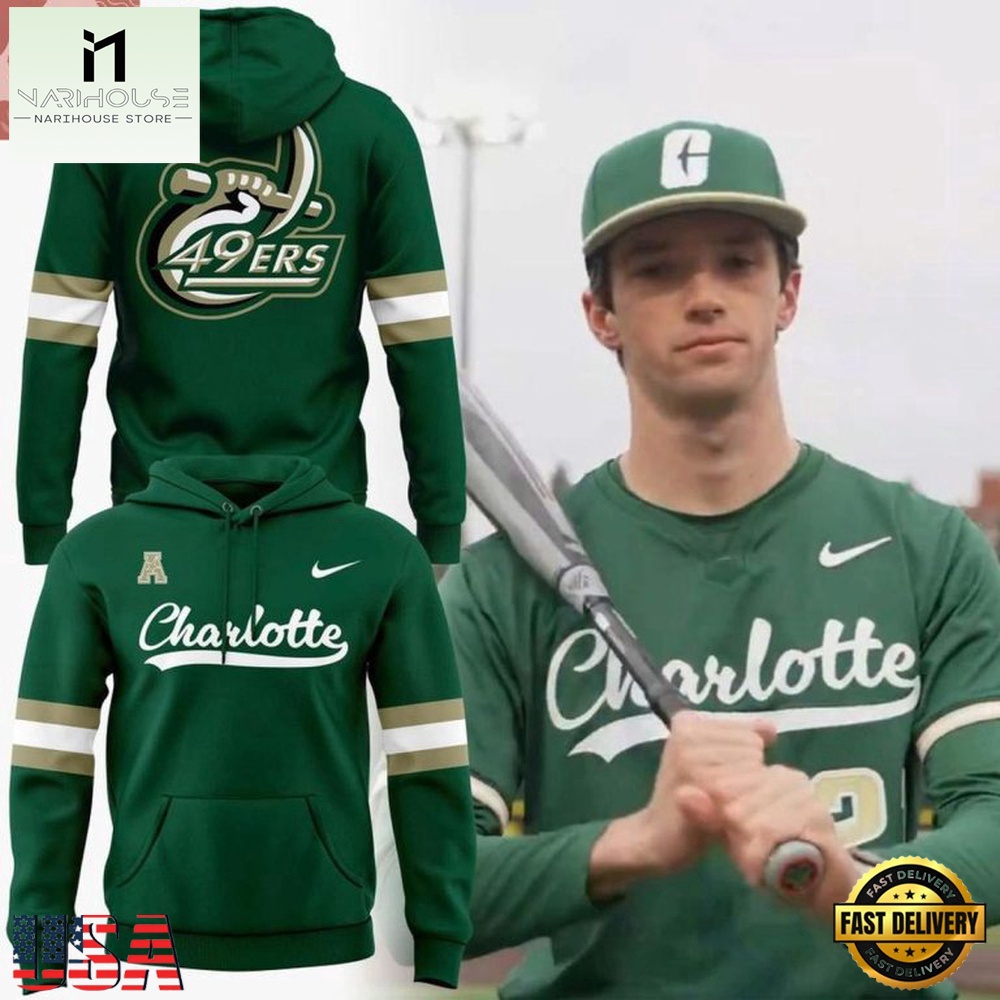 Charlotte 49ers New Uniform 2026 Vintage NCAA Football Hoodie Charlotte 49ers New Uniform 2026 Vintage NCAA Football Hoodie