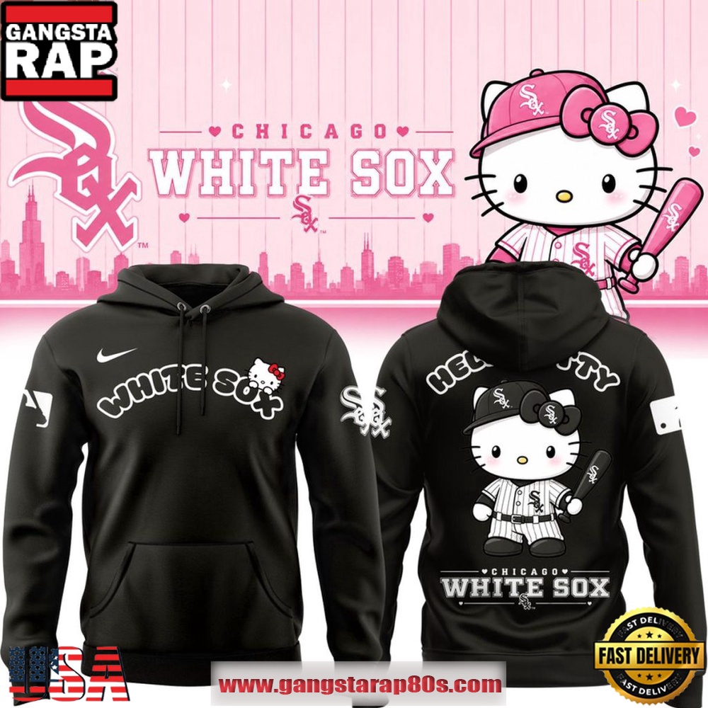 Chicago White Sox x Hello Kitty Night 2026 Unisex Hoodie
