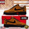NCAA Custom Texas Longhorns New 2026 Version Air Force 1 Sneakers Shoes 2 Custom Name Custom Name Texas Longhorns NCAA Air Force 1 Shoes