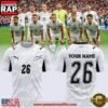 Custom New Zealand National Soccer 2026 FIFA World Cup T Shirt