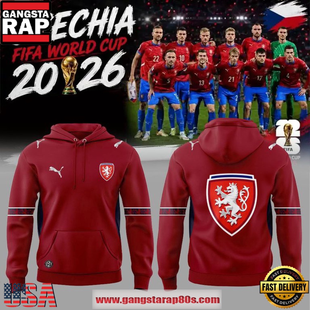Czech Republic National Team FIFA World Cup 2026 Hoodie Czech Republic National Team FIFA World Cup 2026 Hoodie