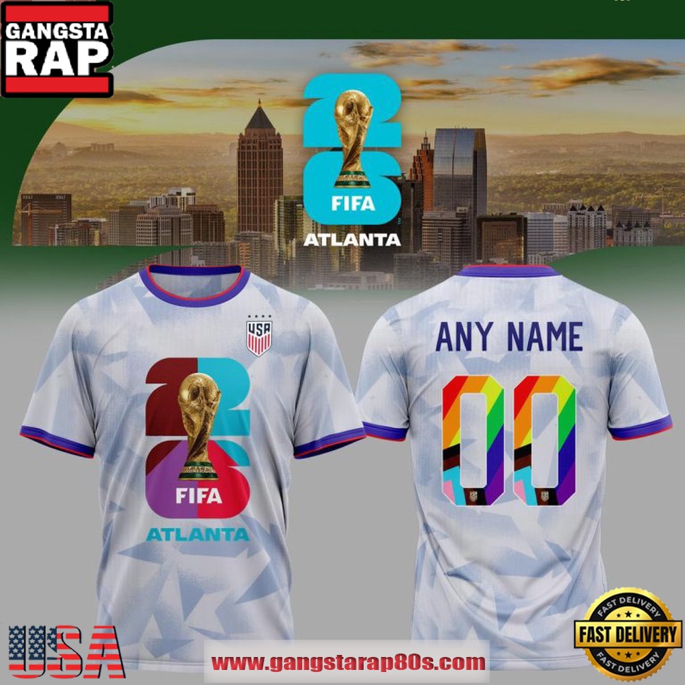 FIFA World Cup 2026 Atlanta Custom Name T Shirt FIFA World Cup 2026 Atlanta Custom Name T Shirt