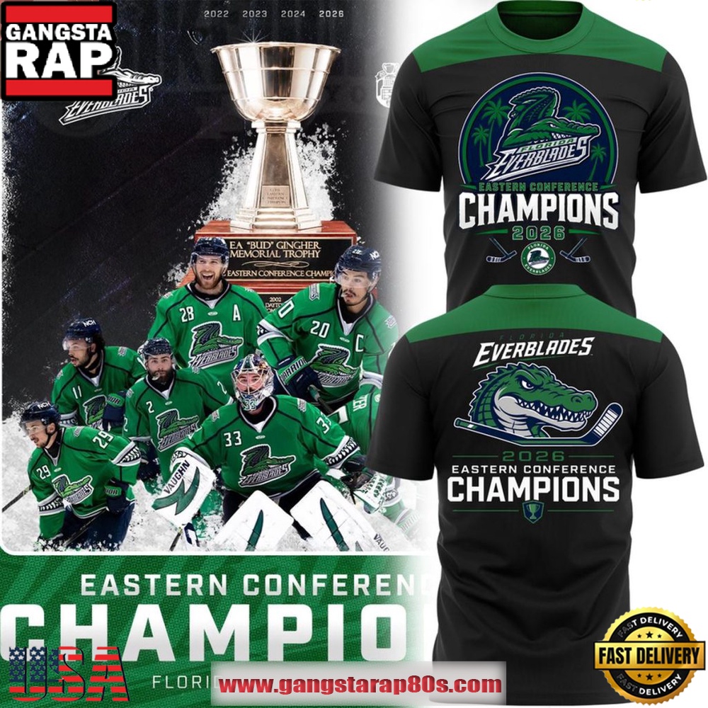 Florida Everblades Eastern Conference Champions 2026 Vintage T Shirt