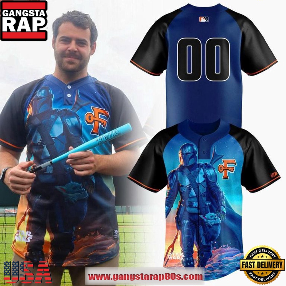 Frederick Keys x Star Wars Night 2026 Custom Baseball Jersey Frederick Keys x Star Wars Night 2026 Custom Baseball Jersey