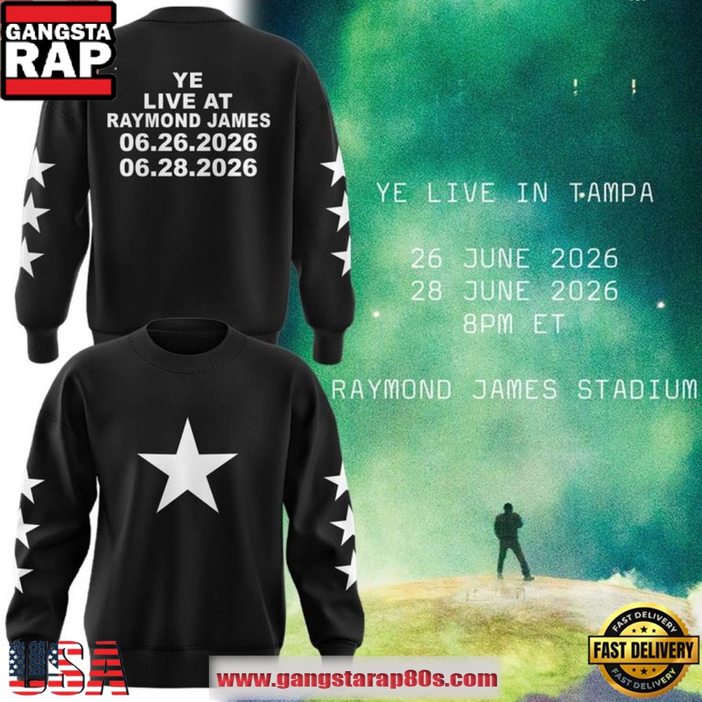Kanye West Live Show 2026 Raymond James Stadium Sweatshirt