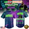 Lenny Pearce Toddler Rave World Tour 2026 Baseball Jersey
