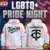 Minnesota Twins x LGBTQ+ Pride Night 2026 New Edition Hoodie