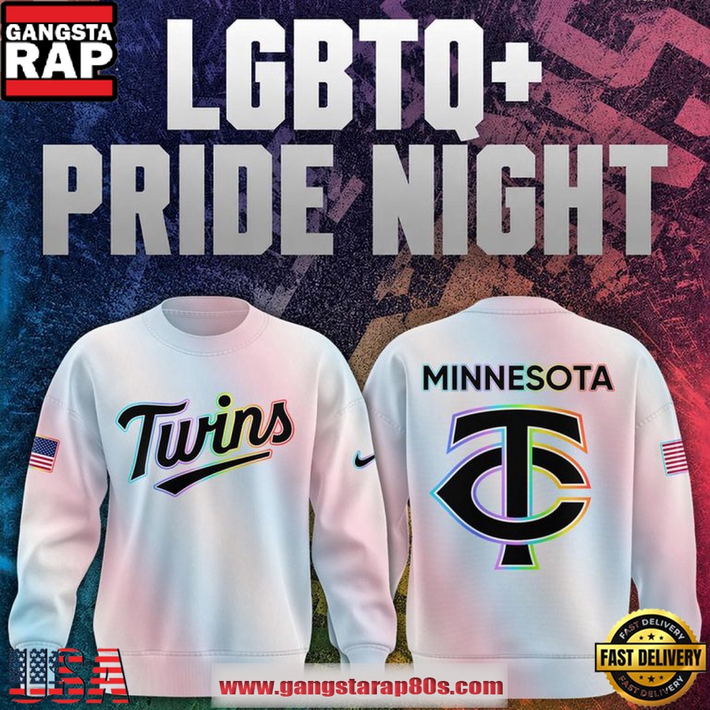 Minnesota Twins x LGBTQ+ Pride Night 2026 New Edition Sweatshirt