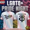 Minnesota Twins x LGBTQ+ Pride Night 2026 New Edition T Shirt 3 Minnesota Twins x LGBTQ+ Pride Night 2026 New Edition T Shirt