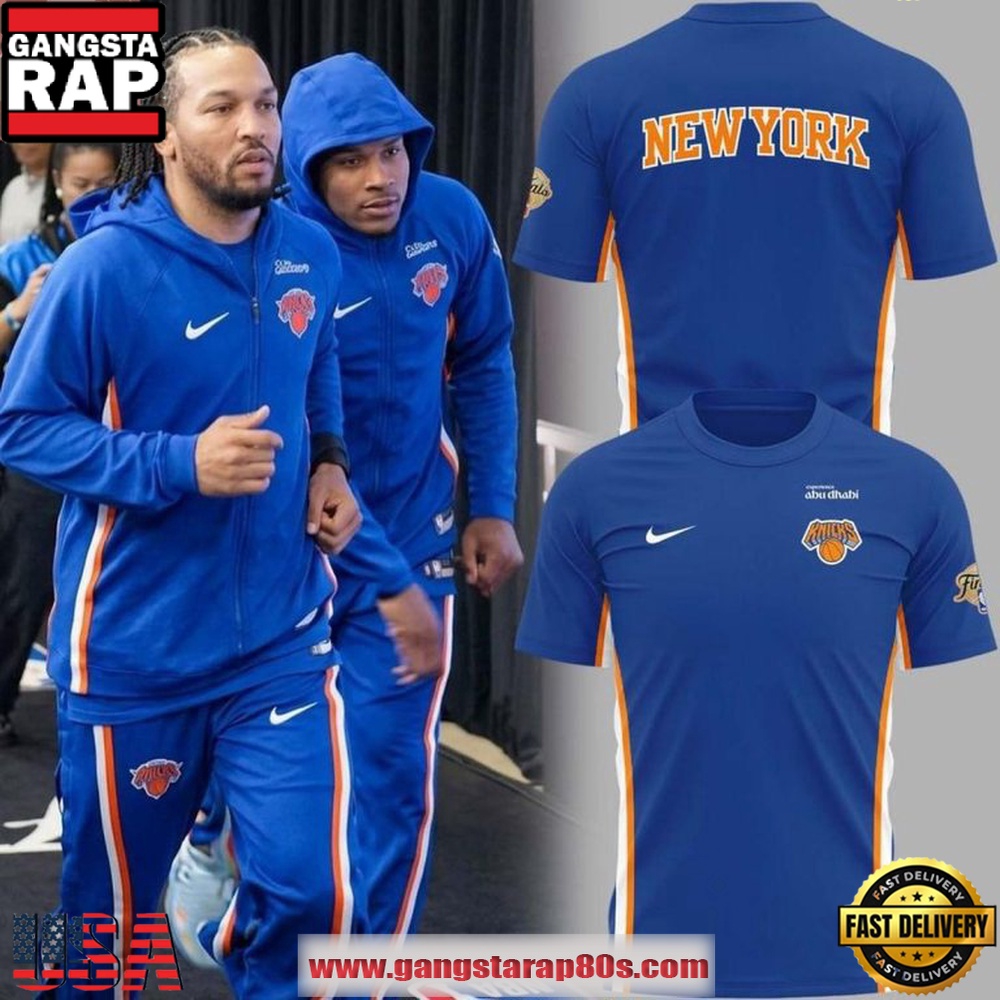 NBA Finals 2026 New York Knicks Zoned Dri-FIT T Shirt NBA Finals 2026 New York Knicks Zoned Dri-FIT T Shirt