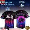 New York Mets x K-Pop Demon Hunters Night 2026 Limited Edition Baseball Jersey