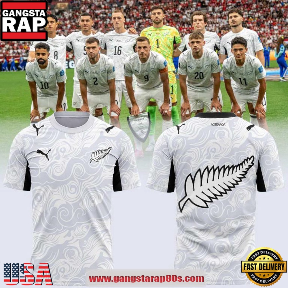 New Zealand Soccer National Team 2026 FIFA World Cup T Shirt
