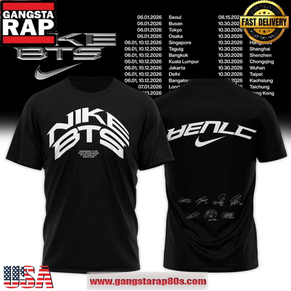 Nike x BTS Arirang 2026 Music Edition T Shirt Nike x BTS Arirang 2026 Music Edition T Shirt