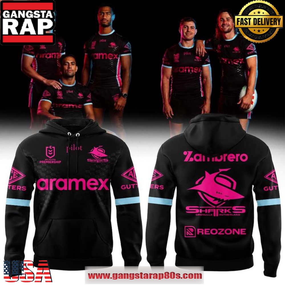 NRL Cronulla-Sutherland Sharks 2026 The Women Who Inspire Collector's Hoodie NRL Cronulla-Sutherland Sharks 2026 The Women Who Inspire Collector's Hoodie