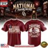 Oklahoma Sooners National Champions NCAA Baseball 2026 Red Baseball Jersey