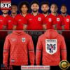 Panama Football Team FIFA World Cup 2026 Red Hoodie 2 Panama Football Team FIFA World Cup 2026 Red Hoodie