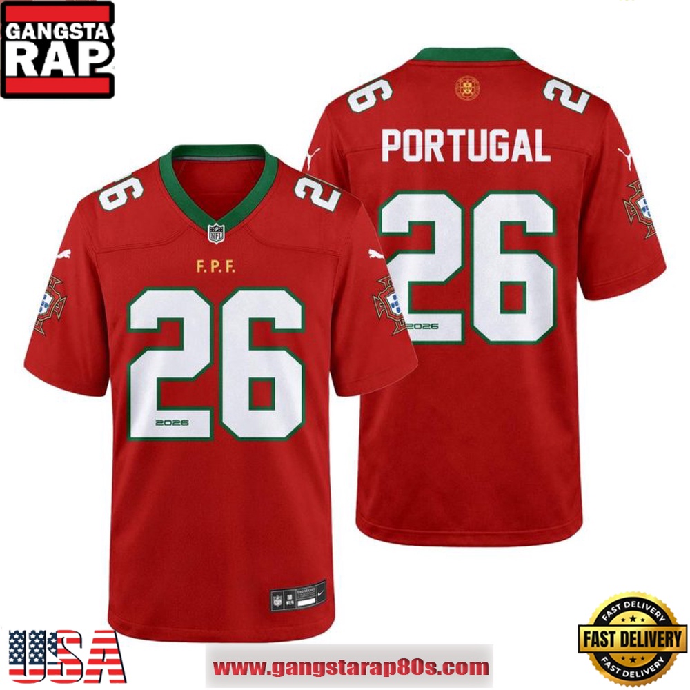 Portugal National Team 2026 World Cup Custom Football Jersey
