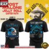 Post Malone x Carolina Panthers Big Ass Stadium Tour 2026 Black T Shirt
