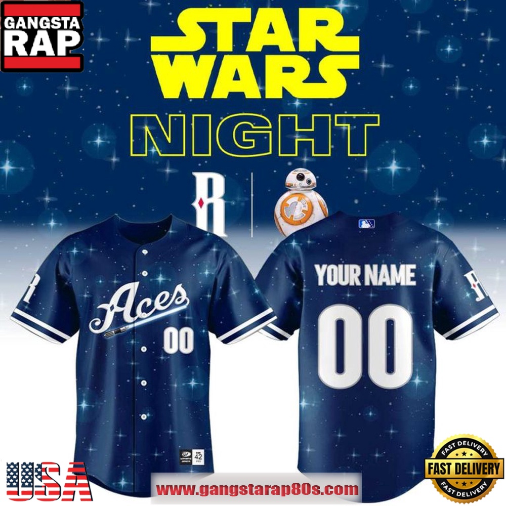 Reno Aces x Star Wars Night 2026 Custom Baseball Jersey