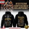 San Antonio Spurs 2026 Western Conference Champions Finals Golden NBA Playoffs Fan Hoodie