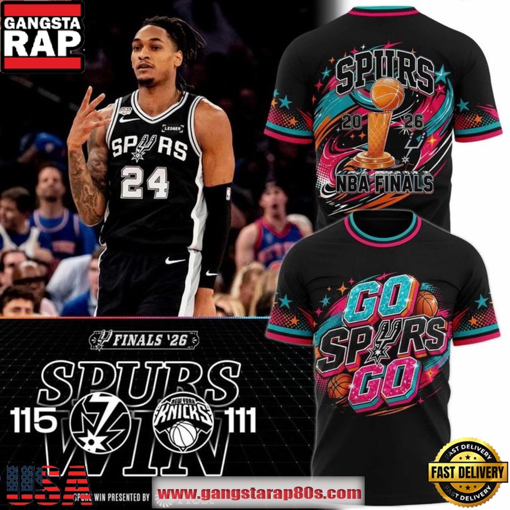San Antonio Spurs Go Spurs Go 2026 NBA Finals T Shirt