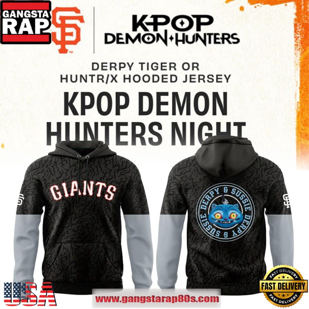 San Francisco Giants 2026 K-Pop Demon Hunters Night Hoodie San Francisco Giants 2026 K-Pop Demon Hunters Night Hoodie