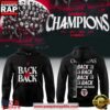 Stade Toulousain Rugby 2026 Official Quadruple Champions Back 4 Back Hoodie