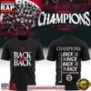 Stade Toulousain Rugby 2026 Official Quadruple Champions Back 4 Back T Shirt