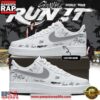 Stray Kids World Tour Run It 2026 Custom White Air Force 1 Running Shoes