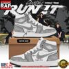 Stray Kids World Tour RUN IT 2026 Signature Gray Air Jordan 1 Shoes