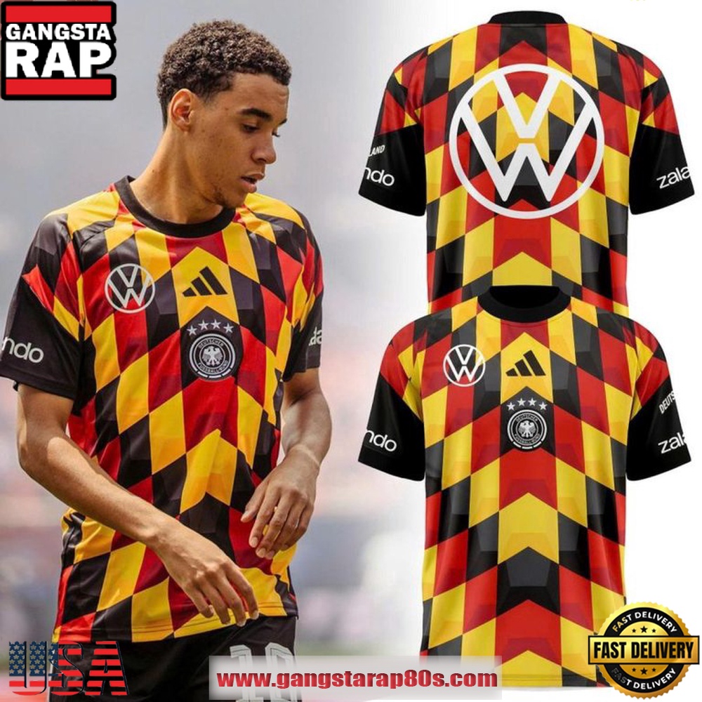 Team Deutschland 2026 FIFA World Cup Warm Up Germany Soccer Pride Fan T Shirt