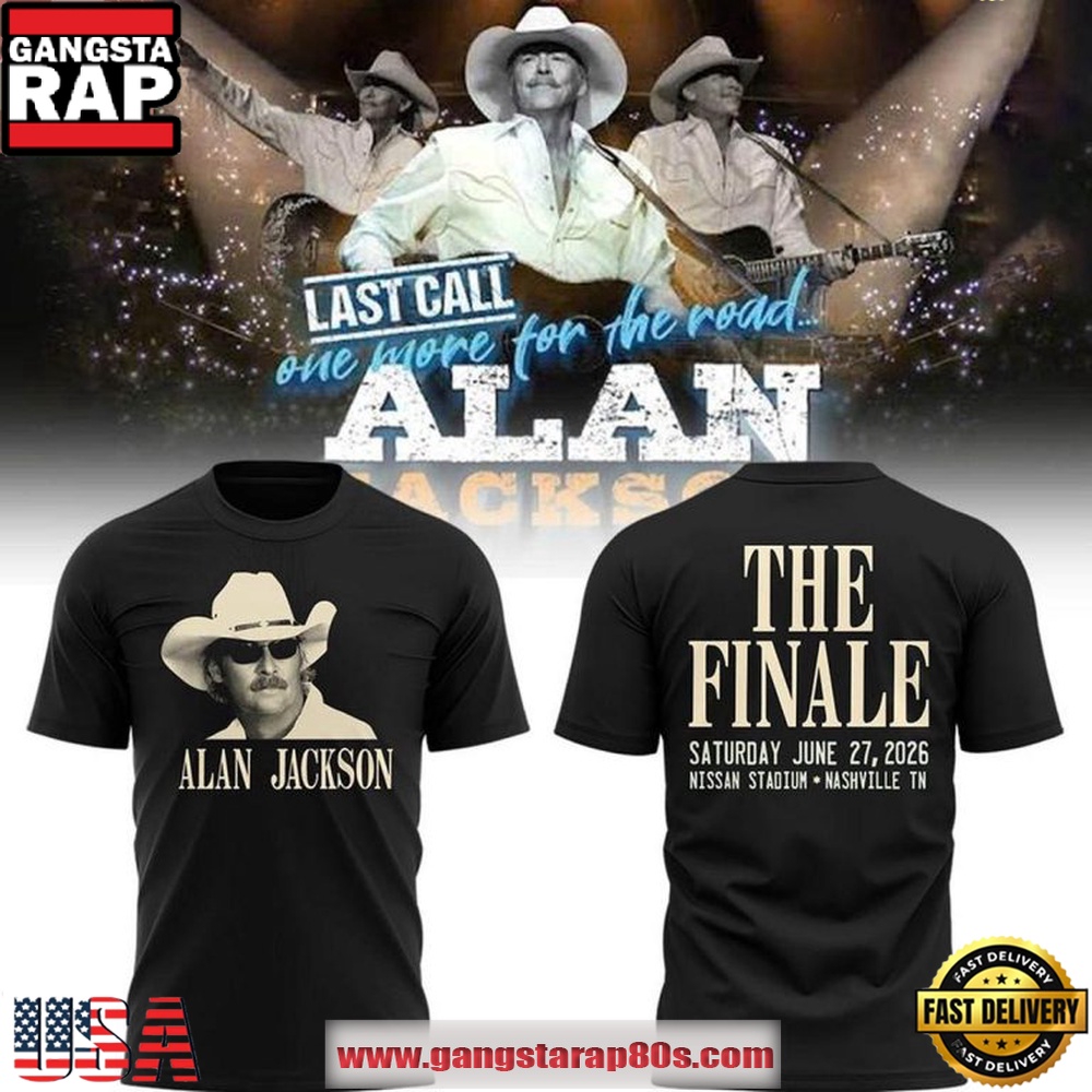 Tennessee Titans x Alan Jackson Last Call The Finale 2026 Limited Edition T Shirt
