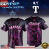 Texas Rangers x Saja Boys K-Pop Demon Hunters Night 2026 Baseball Jersey