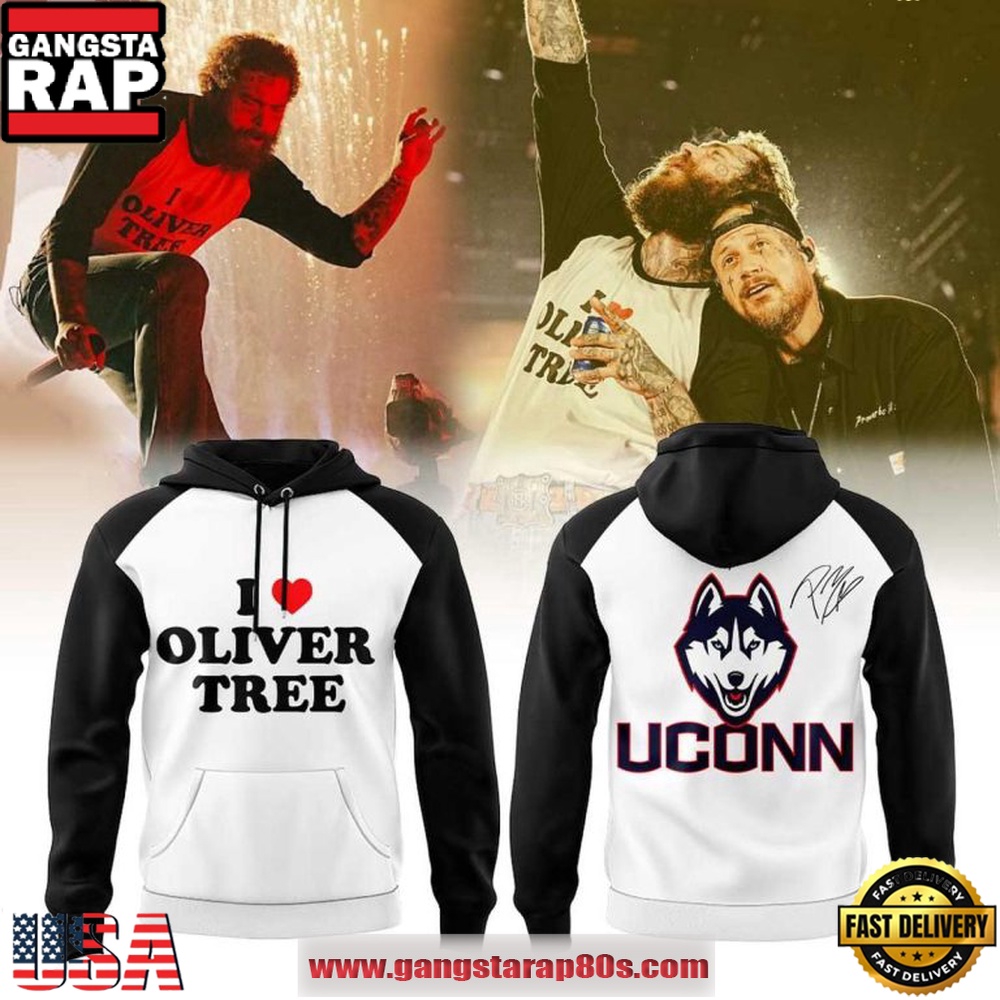 UConn Huskies x Post Malone Special Stadium Tour 2026 Hoodie UConn Huskies x Post Malone Special Stadium Tour 2026 Hoodie