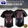 Underoath 2026 Define the Great Line 20th Anniversary Tour Special Edition Baseball Jersey