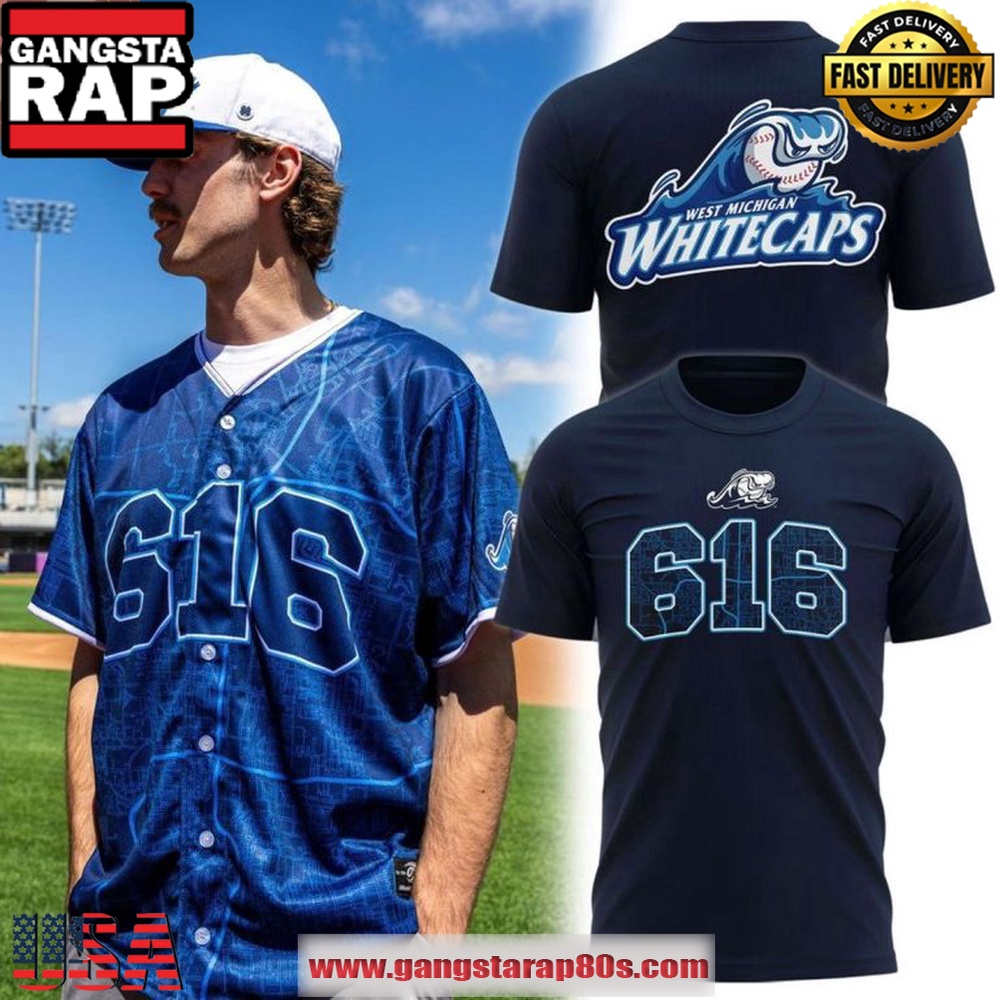 West Michigan Whitecaps 616 Night 2026 Fan T Shirt West Michigan Whitecaps 616 Night 2026 Fan T Shirt